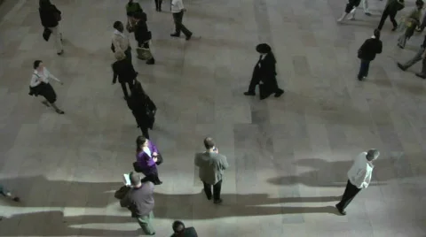 People walking Stock Footage 844930