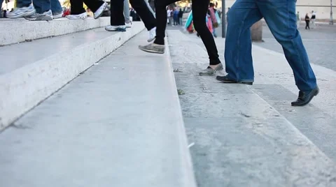 People walking Video stock 8907694