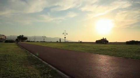 People walking Stock Footage
