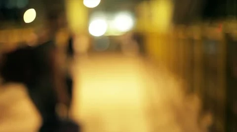 People walking Video stock 12177186