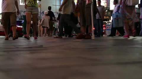 People walking Stock Footage 26080204