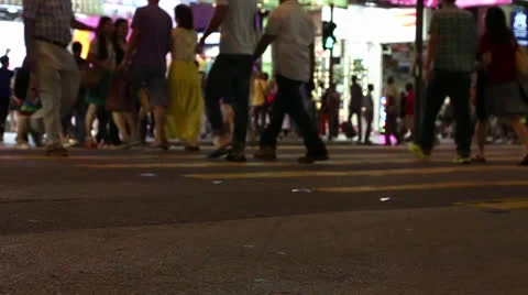 People walking Stock Footage 26080220