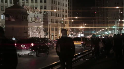 People walking by Stock Footage 41308987