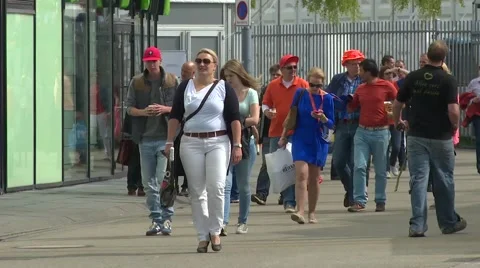 People walking Stock Footage 47862342