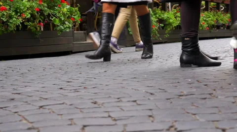 People Walking. Stock Footage 56852514
