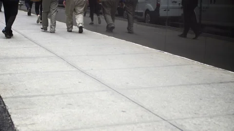 People walking Stock Footage 66358684