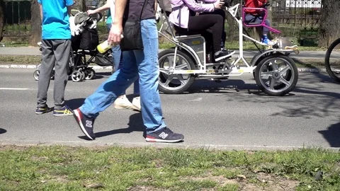 People Walking Stock Footage 82239437