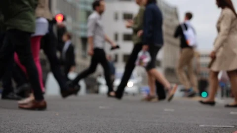 People walking Video stock 94144498