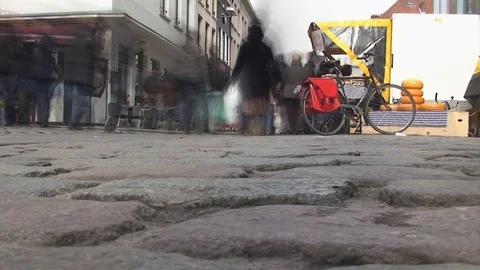 People Walking Stock Footage 98679420