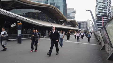 People walking Stock Footage 106764192