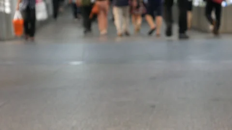 People Walking Video stock 108101171