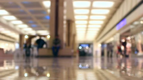 People walking in the hypermarket Stock Footage 61152554