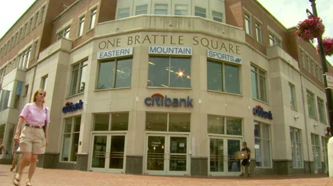 People Walking By Office Building Stock-Footage 45494712