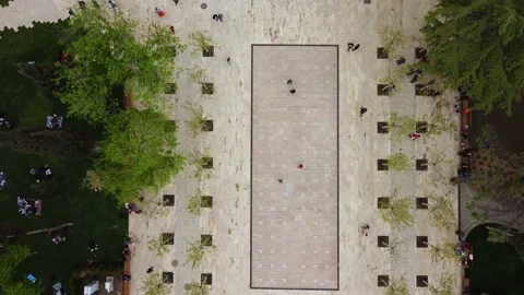 People walking in the park Stock Footage 168949893