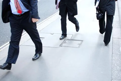 People walking Foto stock
