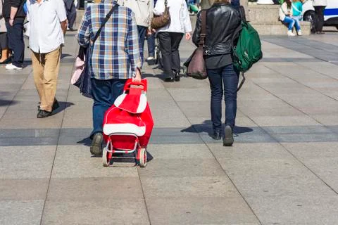 People walking Stock Photos