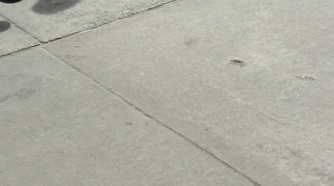 People walking on sidewalk Stock Footage 36667275