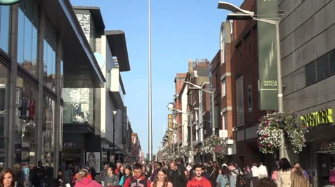 People walking in slow motion Stock Footage 54959919