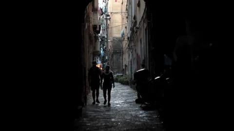 People Walking On A Street Video stock 250395853