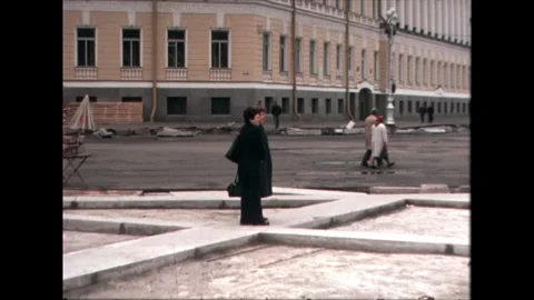 People Walking on a Street Video stock 278399484