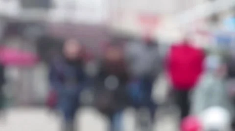 People walking on the street to work Stock Footage 57782144