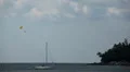 People walking, swimming, snorkeling, Kata Beach in Phuket Island, Thailand HD Footage