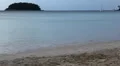 People walking, swimming, snorkeling, Kata Beach in Phuket Island, Thailand HD Footage