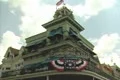People walking through park Footage