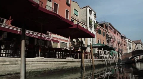 People walking in Venice Stock Footage 40227067