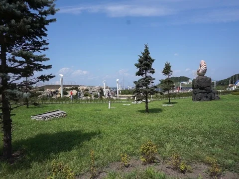 The people at the waterfall Vídeo Stock 82996705