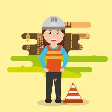 People workers  profession Stock Illustration