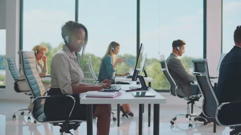 People working on computer Stock Footage 168274508