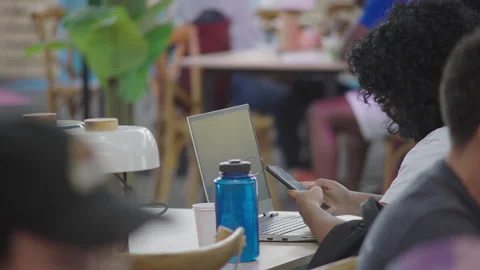 People Working on Laptops Stock Footage 322991255