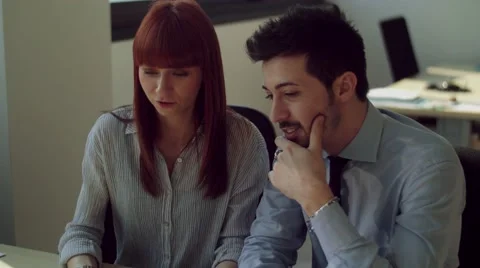People working in the office Stock Footage 62430519