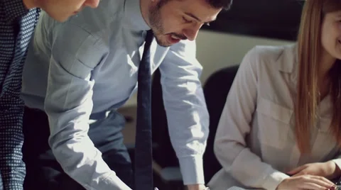 People working in the office Stock Footage 62431233