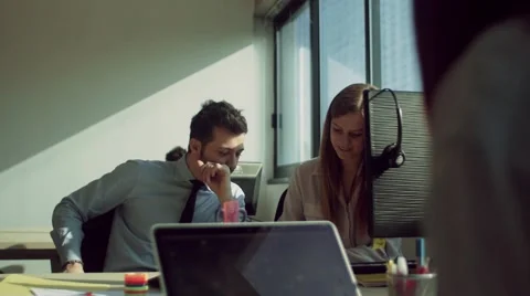 People working in the office Stock Footage 62431314