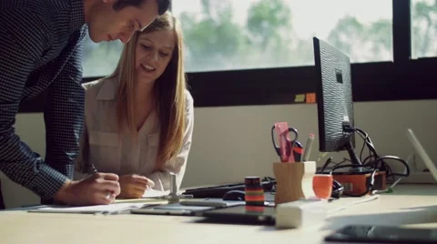 People working in the office Stock Footage 62431537