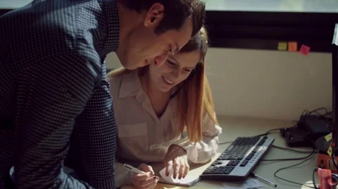 People working in the office Stock Footage 62431709