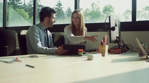 People working in the office Stock Footage 62431780