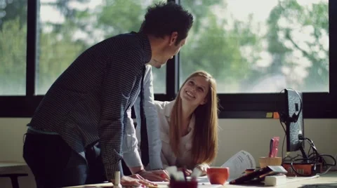 People working in the office Stock Footage 62431839