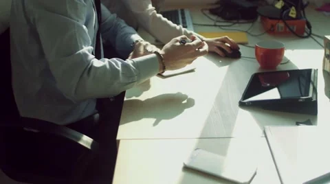 People working in the office Stock Footage 62431982