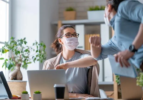 People working in office Stock Photos