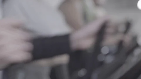 People working out Stock Footage 82539841