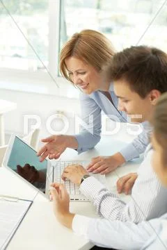 People working Stock Photos