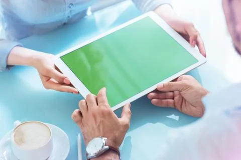 People working with tablet pc Photos