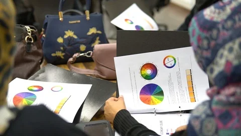 People in workshop Stock Footage 120559901