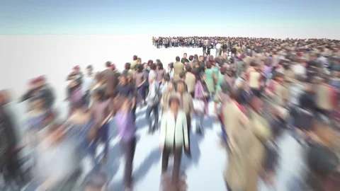 People of the World Stock Footage