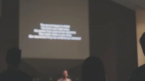People Worshiping Stock Footage 90995348