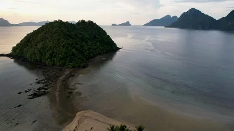 People on zip line in the Philippines Stock Footage 259334600