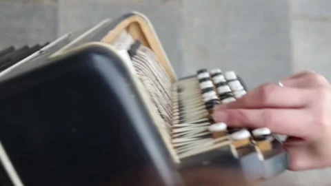 People's hands play musical instruments Stock-Footage 336847269